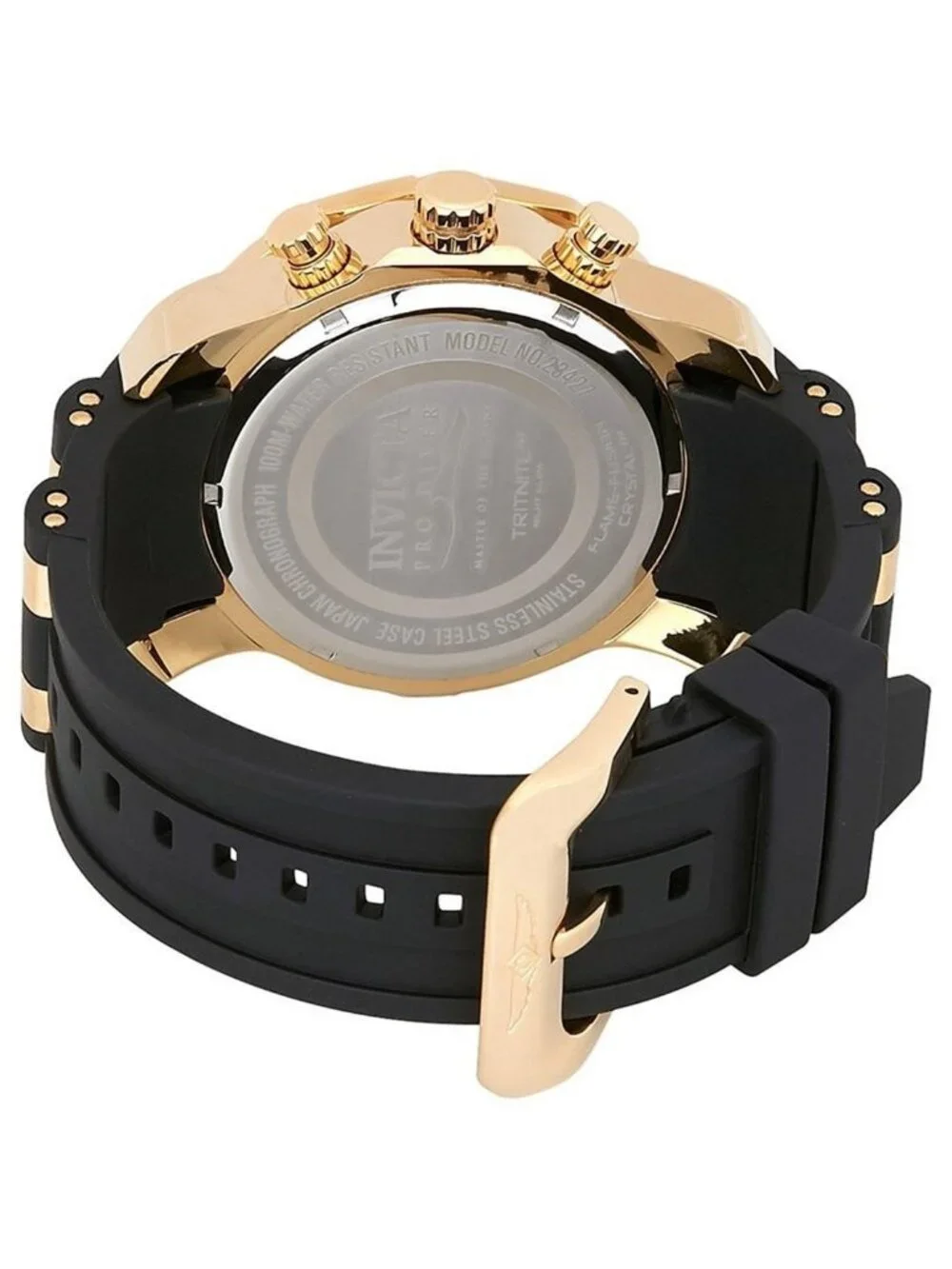NWT Invicta Pro Diver Chronograph Gold Dial Men's Watch